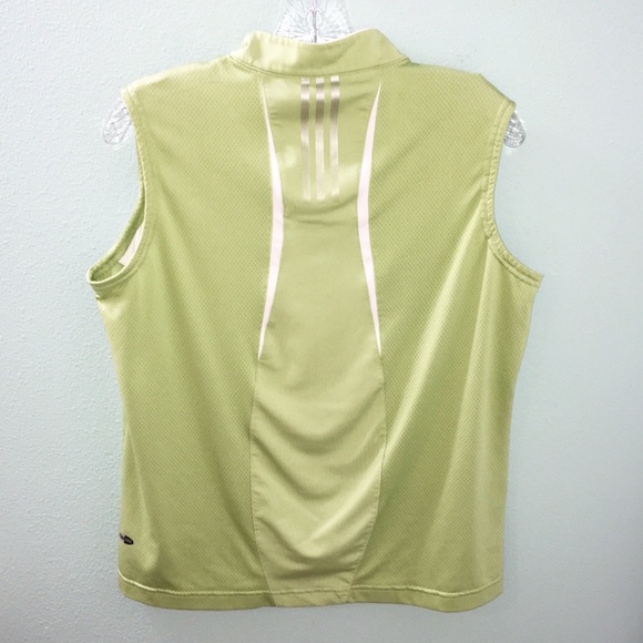 Adidas Clima Cool Women’s Green Sleeveless Top - Picture 4 of 6